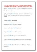 NUR 213- EXAM 1 QUESTIONS WITH DETAILED VERIFIED &NewLine;ANSWERS &lpar;100&percnt; CORRECT ANSWERS&rpar; &sol;ALREADY GRADED 
