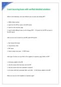 Cvent Sourcing Exam with verified detailed solutions
