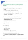 Cvent Certification Exam Questions with precise detailed solutions