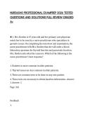NURS6540 PROFESSIONAL EXAMPREP 2026 TESTED &NewLine;QUESTIONS AND SOLUTIONS FULL REVIEW GRADED &NewLine;A&plus;