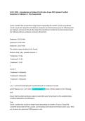 WGU D335 Introduction to Python Objective Assessment Exam Verified Questions and Answers
