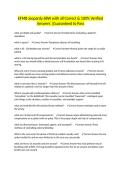 EFMB Jeopardy 68W with all Correct & 100&percnt; Verified Answers &vert;Guaranteed to Pass
