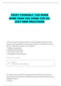 NSG 325 PEDS WEEK 2 QUESTIONS WITH CORRECT ANSWERS