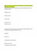 National Pesticide Applicator Certification Core Manual Exam Questions & Answers&period;