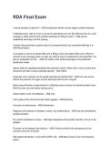 RDA EXAMS REVISED AND UPDATED FOR 2026&sol;2027 ACTUAL EXAM COMPLETE QUESTIONS AND CORRECT DETAILED ANSWERS &lpar;VERIFIED ANSWERS&rpar; &vert;ALREADY GRADED A&plus;&vert;&vert;BRAND NEW&excl;&excl; &lpar;ALL BUNDLED HERE&excl;&excl;&excl;&rpar;