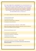 WGU D662 OBJECTIVE ASSESSMENT &lpar;OA&rpar; EXAM 2026&sol;2027 & A NEW UPDATED STUDY GUIDE COMPLETE ACCURATE EXAM APPROVED CURRENT QUESTIONS & RELIABLE ANSWERS WITH DETAILED RATIONALES &lpar;100&percnt; CORRECT VERIFIED SOLUTIONS&rpar; LATEST UPDATED VERSION 2026 EDITION &vert;GUARANTEED P