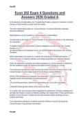 Econ 202 Exam 4 Questions and Answers 2026 Graded A