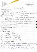 Summary of structure of atom chapter class 9