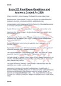 Econ 202 Final Exam Questions and Answers Graded A&plus; 2026