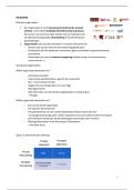 Samenvatting algemeen beheer en organisatie van de gezondheidszorg