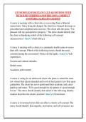 ATI MODULES FOR EXAM 3 &lpar;213&rpar; QUESTIONS WITH &NewLine;DETAILED VERIFIED ANSWERS &lpar;100&percnt; CORRECT &NewLine;ANSWERS&rpar; &sol;ALREADY GRADED 