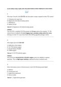 GoJet Airlines Study Guide &lpar;CRJ-550&rpar; QUESTIONS WITH COMPLETE SOLUTIONS