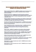 BPS 2110 QUESTIONS MIDTERM 2 QUESTIONS AND CORRECT ANSWERS 100&percnt; VERIFIED 2026 UPDATE&excl;&excl;