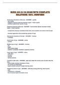 NURS 244 &lpar;9-12&rpar; EXAM WITH COMPLETE SOLUTIONS 100&percnt; VERIFIED&excl;&excl;