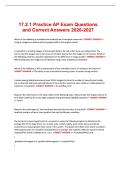 AP EXAM BUNDLE 2026&sol;2027
