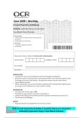  June 2026 &ndash; Morning&NewLine;A Level Chemistry B &lpar;Salters&rpar;