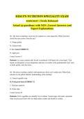 HESI PN Specialty Exams BUNDLE 2026&sol;2027 &vert; ALL Subjects &vert; ACTUAL EXAMS &vert; NCLEX-PN Style Q&A & Rationales &vert; Pass Guaranteed - A&plus; Graded