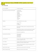 UNIV 101 Final Exam Review UPDATED ACTUAL Questions And Correct &NewLine;Answers 