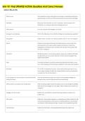 Univ 101 Final UPDATED ACTUAL Questions And Correct Answers 