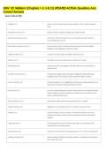 UNIV 101 Midterm &lpar;Chapters 1-3&comma; 5-8&comma;12&rpar; UPDATED ACTUAL Questions And &NewLine;Correct Answers 