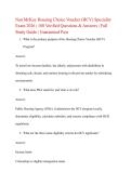 Nan McKay Housing Choice Voucher &lpar;HCV&rpar; Specialist Exam 2026 &vert; 100 Verified Questions & Answers &vert; Full Study Guide &vert; Guaranteed Pass