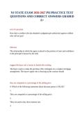 NJ STATE EXAM 2026-2027 PSI PRACTICE TEST QUESTIONS AND CORRECT ANSWERS GRADED A&plus;