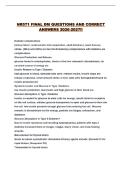 NR571 FINAL DM QUESTIONS AND CORRECT ANSWERS 2026-2027&excl;&excl;