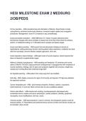 HESI MILESTONE EXAM 2 MEDSURG 2&sol;OB&sol;PEDS REVISED AND UPDATED FOR 2026&sol;2027 ACTUAL EXAM COMPLETE QUESTIONS AND CORRECT DETAILED ANSWERS &lpar;VERIFIED ANSWERS&rpar; &vert;ALREADY GRADED A&plus;&vert;&vert;BRAND NEW&excl;&excl;&NewLine;