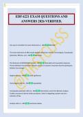 EDF 6221 EXAM QUESTIONS AND&NewLine;ANSWERS 2026 VERIFIED&period;