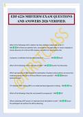 EDF 6224 MIDTERM EXAM QUESTIONS&NewLine;AND ANSWERS 2026 VERIFIED&period;