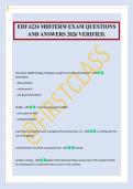 EDF 6224 MIDTERM EXAM QUESTIONS&NewLine;AND ANSWERS 2026 VERIFIED&period;