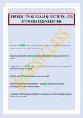EDF6225 FINAL EXAM QUESTIONS AND&NewLine;ANSWERS 2026 VERIFIED&period;