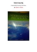 Understanding Psychology  &mdash; 9th Edition &lpar;Charles G&period; Morris &  Albert A&period; Maisto&rpar; &vert; Complete Test Bank with Answers &lpar;Ch&period; 1-14&rpar;