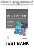 Buttaro Primary Care Test Bank &vert; 6th Edition &vert; Interprofessional Collaborative Practice&NewLine;&NewLine;
