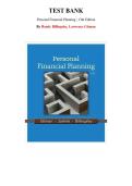 Personal Financial Planning&comma;  13th Edition &mdash; by Lawrence J&period; Gitman&comma; Michael D&period; Joehnk &mdash; Complete Test Bank with Answers &lpar;Ch&period; 1-15&rpar;