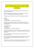PJM Test Questions with all Correct & 100&percnt; Verified Answers &vert;Actual Complete Exam &vert;Already Graded A&plus; &lpar;Just Released&rpar;