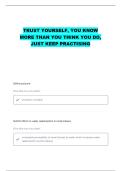 NURS 3110 HUMAN PATHOPHYSIOLOGY FOUNDATION FOR NURSING EXAM 2 QUESTIONS WITH CORRECT ANSWERS