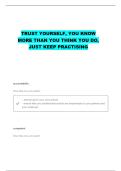 NURS 3110 EXAM 1 QUESTIONS WITH CORRECT ANSWERS