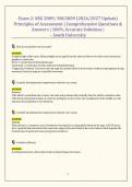 Exam 2&colon; NSG 3009&sol; NSG3009 &lpar;2026&sol;2027 Update&rpar; Principles of Assessment &vert; Comprehensive Questions & Answers &vert; 100&percnt; Accurate Solutions &vert; &NewLine;&ndash; South University&NewLine;