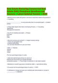 Real Estate Marketing Commercial Real&NewLine;Estate &lpar;SAE&rpar; Champions Questions and&NewLine;Answers &vert; Latest Updated Version &vert; 2026