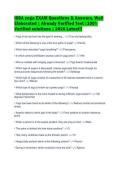 ISSA yoga EXAM Questions & Answers&comma; Well&NewLine;Elaborated &vert; Already Verified Test &vert;100&percnt;&NewLine;Verified solutions &vert; 2026 Latest&excl;&excl;&NewLine;