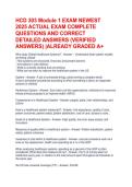 HCD 303 Module 1 EXAM NEWEST 2025 ACTUAL EXAM COMPLETE QUESTIONS AND CORRECT DETAILED ANSWERS &lpar;VERIFIED ANSWERS&rpar; &vert;ALREADY GRADED A&plus;