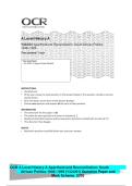 A Level History A &NewLine;Y224&sol;01 Apartheid and Reconciliation&colon; South African Politics &NewLine;1948&ndash;1999 