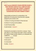 NAB Financial &lpar;2026&sol;2027&rpar; EXAM &vert;&vert;VERIFIED EXAM&excl;&excl;&excl;&vert;&vert; &NewLine;MOST RECENT EXAM ACTUAL COMPLETE REAL &NewLine;EXAM QUESTIONS AND CORRECT ANSWERS &NewLine;&lpar;VERIFIED ANSWERS&rpar; ALREADY GRADED A&plus; &vert; &NewLine;GUARANTEED SUCCESS&excl;&excl; NEWEST EXAM&excl;&excl;&excl;