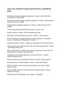 AGD FELLOWSHIP EXAM QUESTIONS & ANSWERS &NewLine;2026 