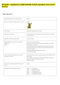 ETS EXAM 1 updated 2&sol;21&sol;2020 UPDATED ACTUAL Questions And Correct &NewLine;Answers 
