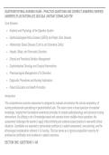 GASTROINTESTINAL NURSING EXAM &ndash; PRACTICE QUESTIONS AND CORRECT ANSWERS &lpar;VERIFIED&NewLine;ANSWERS&rpar; PLUS RATIONALES 2026 Q&A &vert; INSTANT DOWNLOAD PDF&period;