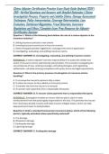 Claims Adjuster Certification Practice Exam Study Guide Updated 2026 &vert; 250&plus; Verified Questions and Answers with Detailed Rationales &vert; Claims Investigation Process&comma; Property and Liability Claims&comma; Damage Assessment Techniques&comma; Policy Interpretation&comma; Coverag