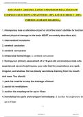 EMT Exam 9 2025-2026 &vert; Real Exam Questions & Answers &lpar;Latest Updated&rpar;&NewLine;&NewLine;