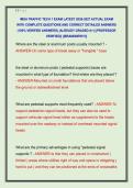 IMSA TRAFFIC TECH 1 EXAM LATEST 2026-2027 ACTUAL EXAM &NewLine;WITH COMPLETE QUESTIONS AND CORRECT DETAILED ANSWERS &NewLine;&lpar;100&percnt; VERIFIED ANSWERS&rpar; &vert;ALREADY GRADED A&plus;&vert; &vert;&vert;PROFESSOR &NewLine;VERIFIED&vert;&vert; &vert;&vert;BRANDNEW&excl;&excl;&excl;&vert;&vert;